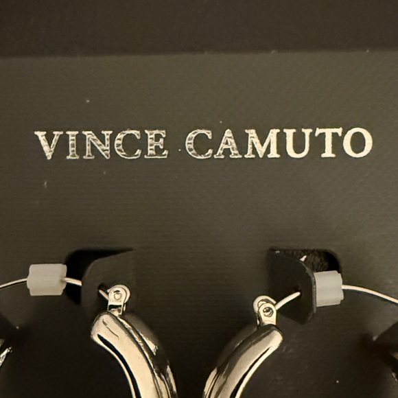 Vince Camuto Hoop Earrings.  Brand new! - Picture 2 of 5